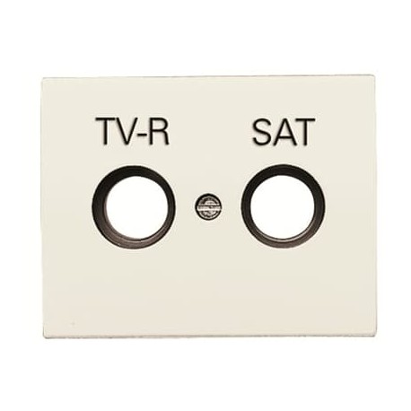 NIESSEN 2CLA845010A1001 2CLA845010A1001 8450.1 BL NIESSEN Tapa para toma TV-R/SAT